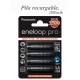 Eneloop R-6x4 2500mAh