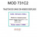 Tarjeton hendido desplazado 731C2