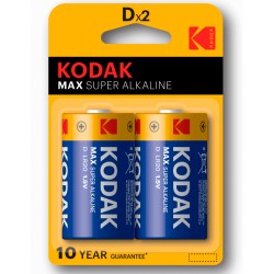 Mod Blister 2 pilas alcalinas Kodak MAX D LR20