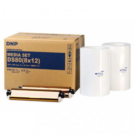 Papel 8x12" 20x30 cm para DNP DS-80