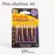 Pilas Kodak Xtralife AA Alkaline